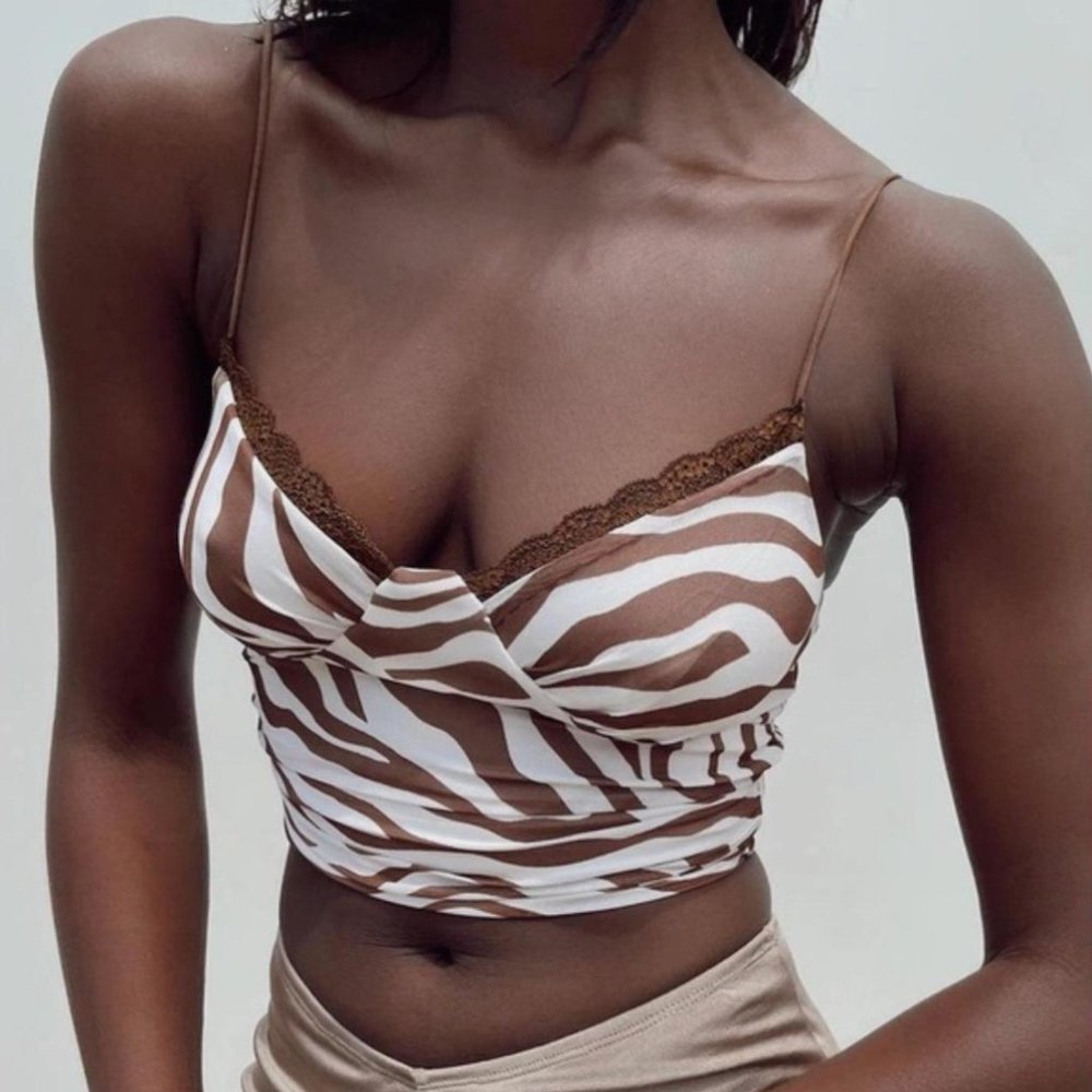 Princess Polly - Pandora Top - Beige